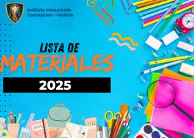 LISTA MATERIALES 2025